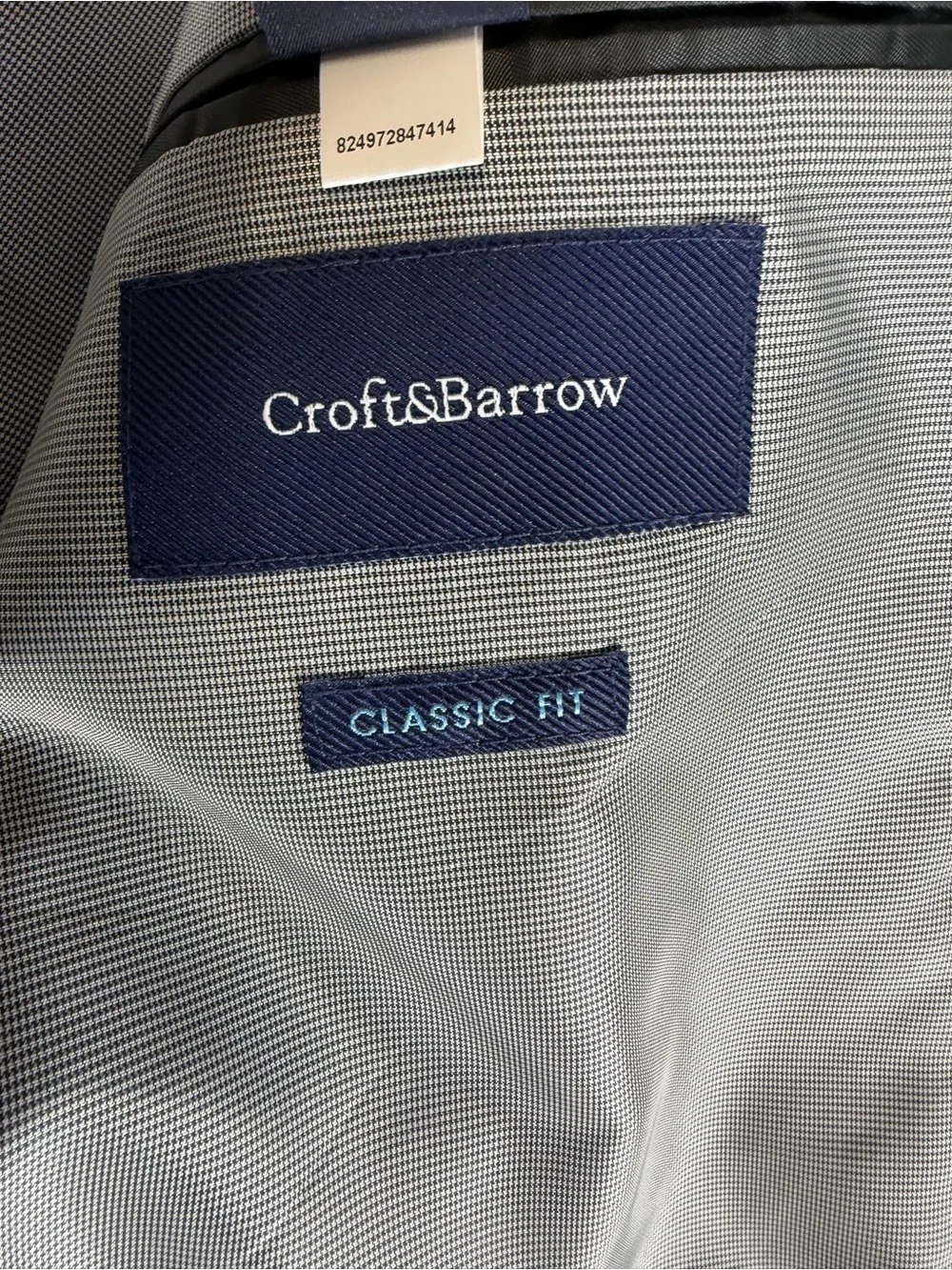 croft & barrow Charcoal Gray Men's Sport Coat